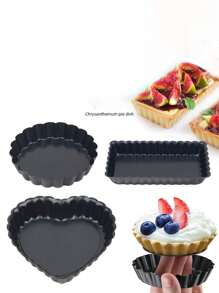 1 pièce Moule à gâteau en forme de tournesol, plat de cuisson rond, moule à tartelettes Bakeware
