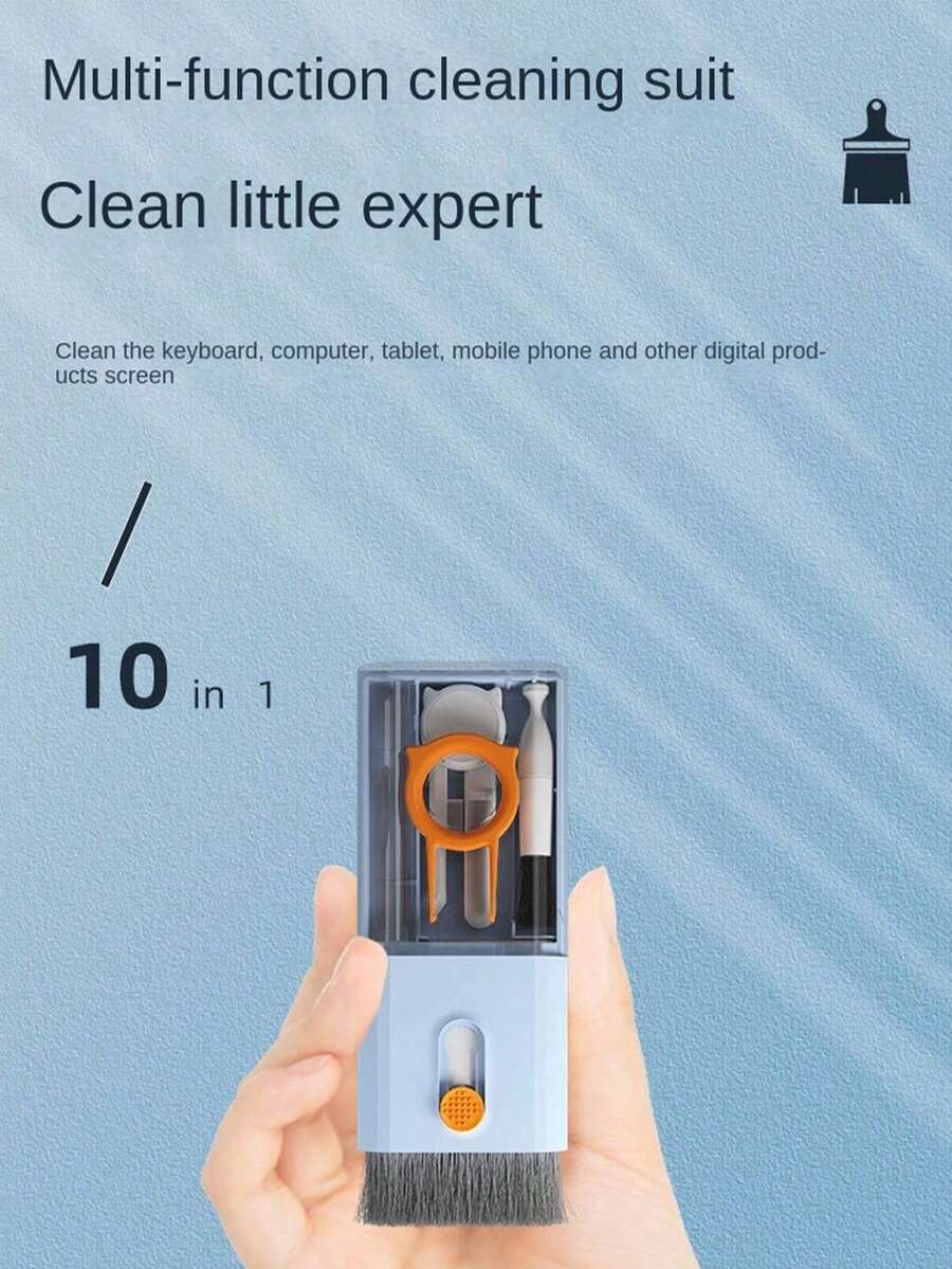 10In1 MultiFunctional Cleaning Brush Bluetooth Headset Mechanical
