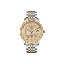 Deesio Đồng hồ đeo tay thạch anh thời trang tối giản dành cho nam, kích thước vỏ 40mm, chuyển động Nhật Bản, chống nước, thích hợp làm quà tặng Giáng sinh cho bạn trai - trắng - Xem 4