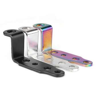1 pièce Support de phare à LED de moto, lampe de rétroviseur, accessoire de projecteur, support d'extension pour moto