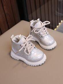 2024 秋冬新款儿童女童踝靴，幼儿软底时尚短靴，儿童休闲靴