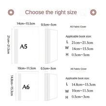 A5/A6 Cartoon Notebook Cover, Planner Case Cover Protective Shell Journal Cover Protector Office Stationery Supplies - A5 - View 4