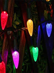 1 Đèn dây trang trí Giáng sinh năng lượng mặt trời ngoài trời, Đèn dây LED hình quả dâu tây 50/20, 8 chế độ chiếu sáng, Thích hợp để trang trí cây thông Noel, Trong nhà, Sân trong, Tiệc tùng, Nhà, Vòng hoa, Vòng hoa, Đèn trang trí tiệc, Đồ trang trí Giáng sinh Đèn Giáng sinh ngoài trời Trang trí phòng ngủ Trang trí nhà Trang trí tiệc Lễ hội ngày lễ Quà tặng Giáng sinh Lễ tạ ơn Trang trí cây thông Noel Đồ trang trí - Nhiều màu - Xem 11