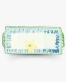 Tray With Handle 26cm - Dec. Spring - 彩色 - 查看 1
