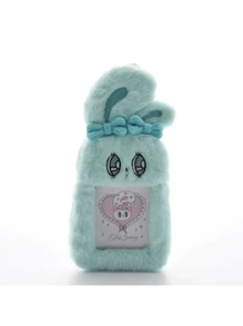 New 4-Color Cute Big-Eye Sweet Heart Rabbit Plush Toys, Keychain Figures, Net Celebrity Rabbit Coin Purse Earphone Case