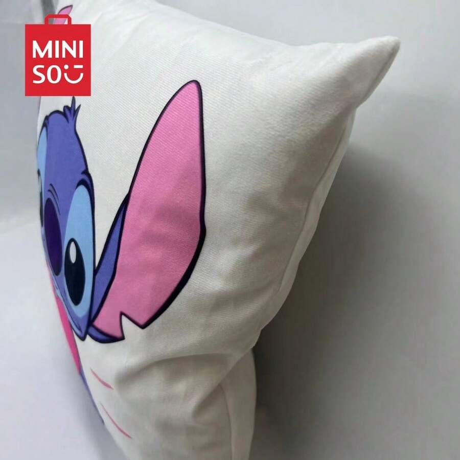 1pc Cartoon Animal Graphic Pillow Cover, Cute Doggy Heart Pattern For
