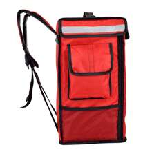 42L Portable Food Pizza Delivery Picnic Storage Backpack Red