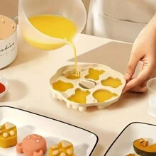 1 Khuôn làm đá viên bằng silicon làm đông nhanh Hộp làm đá đa năng làm bánh, khuôn làm kem hình dạng dễ thương thích hợp cho rượu whisky bia phụ kiện máy làm đồ uống đông lạnh - Nhiều màu - Xem 6