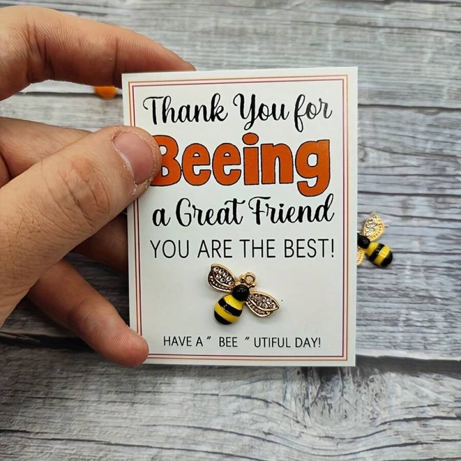 10 chiếc, Bee Happy, Little Pocket Hug, Quà tặng khích lệ tích cực, Quà tặng Valentine, Quà tặng sinh nhật, Thẻ cổ vũ, Quà tặng tình bạn dễ thương, Quà tặng cách ly, Đồ nhồi tất Giáng sinh, Đồ trang trí Giáng sinh, Quà tặng nam, Quà tặng nữ, Đồ kỳ lạ, Quà tặng bùa hộ mệnh, Quà tặng tích cực - phong cách 1 - Xem 1