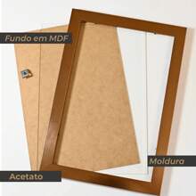 20x25 Frames With Acetate Photography Poster Portrait - 鏽棕色 - 查看 3