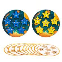 1 块拼图 儿童智能变脸积木 蒙特梭利早教双人面部表情 3D 木制拼图玩具 万圣节玩具礼物摆件 万圣节儿童玩具礼物 - 彩色 - 查看 8