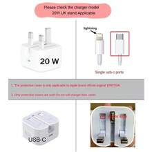 1pc Case Compatible With Apple 20w Charger UK Standard Protective Case Cute Carton Cat Compatible With Iphone 13/14/15/16 Data Cable Protection Cable Protector, Charger Protector