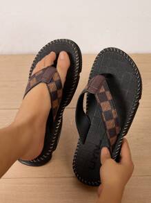 Men's Flip Flops Sandals, Non-Slip & Odor Resistant, Suitable For Teen Summer Casual, Outdoor Athletic, Vacation Travel, Graduation Gifts, Birthday Outfits