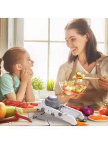 Professional Stainless Steel Vegetable Cutter Grater Slicer - 彩色 - 查看 8