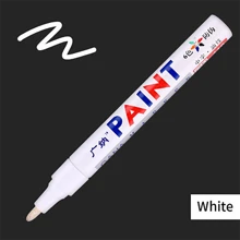 Tire Paint Marker Pen For Cars, Car Modification Paint Pen, Tyre Graffiti Pen, Oil-Based Touch-Up Paint Pen