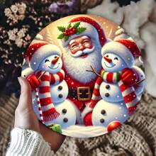 1pc 8x8inch Lễ hội Ông già Noel & Người tuyết Nghệ thuật treo tường bằng kim loại Biển kim loại Tranh trang trí Biển kim loại tròn Trang trí nhà bếp Chức năng nhà bếp Nhãn dán Trang trí nhà Trang trí khách sạn Trang trí sân vườn Trang trí quầy bar Trang trí phòng Trang trí tường Trang trí nhà hàng Trang trí quán cà phê Trang trí nhà để xe Phong cách trang trí trang trại Giao hàng ngẫu nhiên 20cm * 20cm, Trang trí nhà cửa, Trang trí phòng, Trang trí tường - Nhiều màu1 - Xem 2