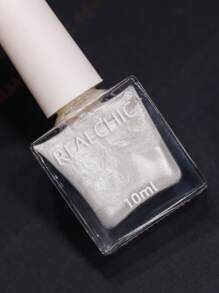 REALCHIC 10毫升/瓶 白色珍珠水性指甲油，快干、持久、可剥离、无味，适合婚礼美甲，是美甲沙龙学生和美甲师的理想之选，也是春夏美甲的绝佳礼物和选择。 - 白色 - 查看 5