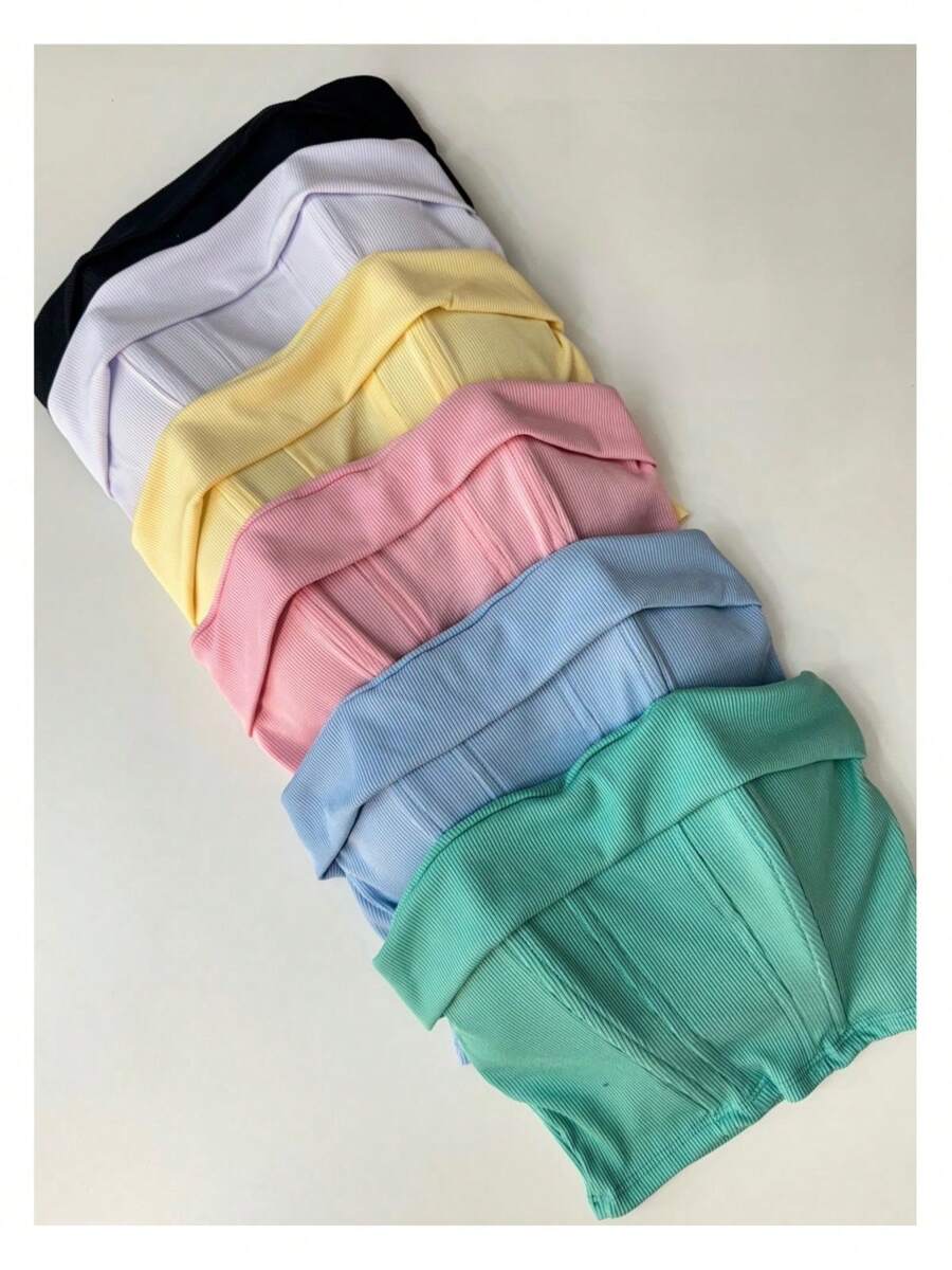 Women's Clothing > Blouses > Bandeau Tops And Cropped Tops