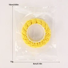 2 Yards Korean Style Pastoral Aesthetic DIY Handmade Fabric Monochrome Lace Trim Decoration - Multicolor - View 5