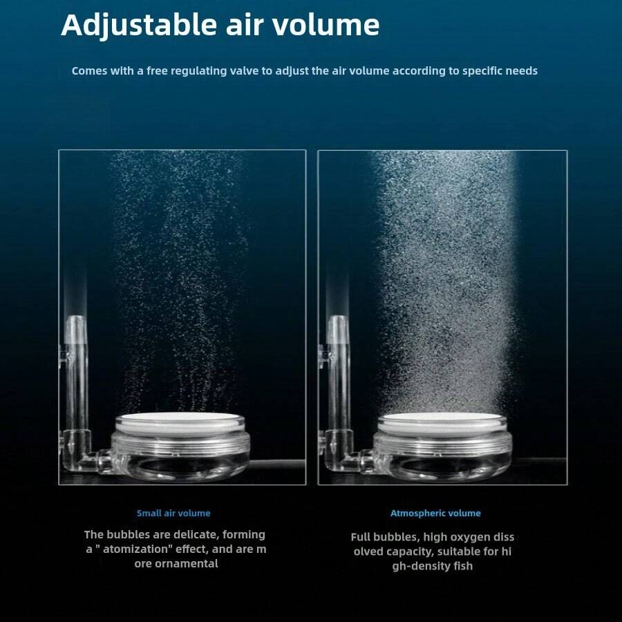 Mist Aeration Airstone Oxygen Plate Oxygenating Silent Air Atomizer