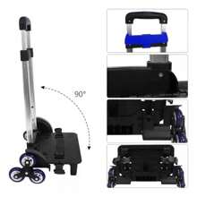 Diablito Plegable De Carga Carretilla Carrito Extendible - Negro - Ver 8