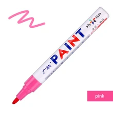 Tire Paint Marker Pen For Cars, Car Modification Paint Pen, Tyre Graffiti Pen, Oil-Based Touch-Up Paint Pen