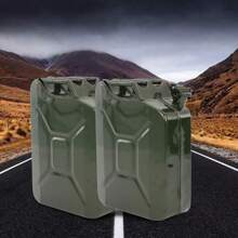 2pcs Green Metal Large Capacity Portable Bucket Oil Drum Storage Bucket - Variant1 - View 5