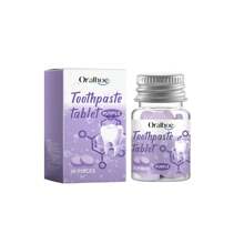 30 viên kem đánh răng dạng rắn nhiều hương vị, làm sạch và chăm sóc răng sâu, loại bỏ vết ố trên răng, viên chăm sóc răng di động - Nhiều màu - Xem 13