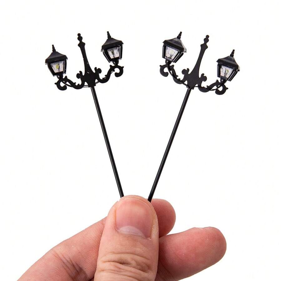 Miniature Garden Lamppost 3v12V Led Street Light For HO N Scale