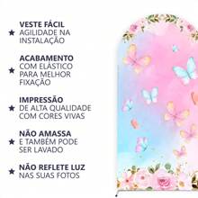 Roman Panel Cover Various Themes Birthday Parties Reinforced Helanca Fabric With Elastic V/Easy - 11 - 查看 2