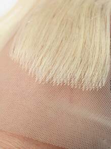 Edges Hair 613 金色透明蕾丝婴儿头发条纹适用于边缘可重复使用蕾丝发际线真人头发假边缘 2 件边缘蕾丝前假发真人头发女士 - S613 - 查看 8