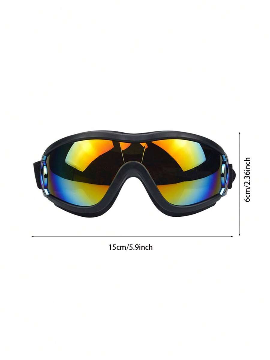 Pet Dog Ski Goggles Outdoor Protection AntiUV AntiWind Sunglasses For