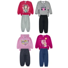 Kit 2 Sets Of Children's Sweatshirts For Girls Winter Cold Weather Clothing Price - Nhiều màu - Xem 5