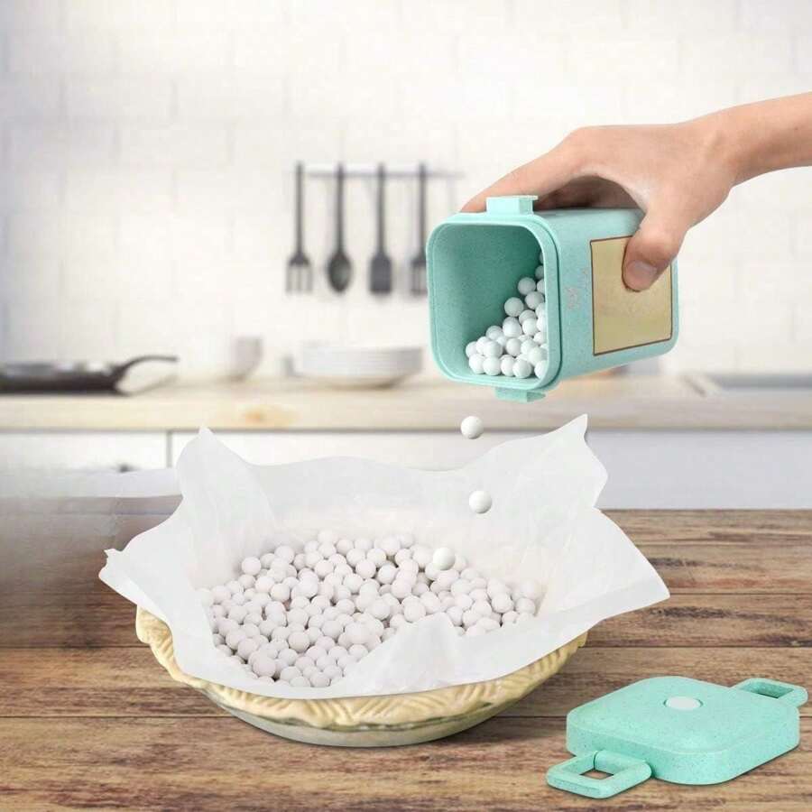 Ceramic Pie Weights Baking Beans 2.2LB 10mm Reusable Blind Baking Pie