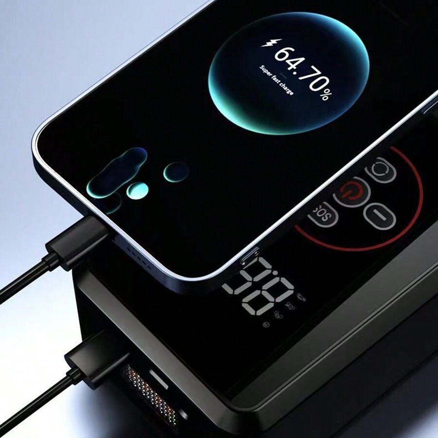 Off Road SUV Inflation Pump, Multi Cylinder Car Tire Inflation Pump