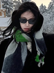 1pc Winter Ear Warmer With Faux Rabbit Fur, Warm Thermal Lined Foldable Ear Muffs, Windproof And Foldable Ear Cover - Multicolor - View 3