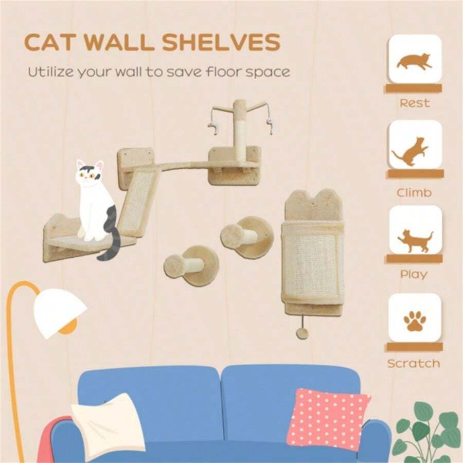 Cat Shelf Set SHEIN South Africa