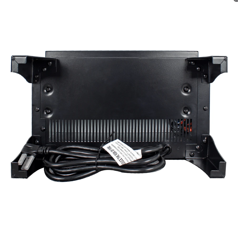 15 Inch 3D Flame Electric Quartz Fireplace Stove Without Remote Control