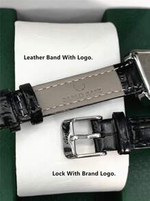 Pablo Raez 1 件女士手表可爱流行全新奢华女士腕表高品质女士时尚矩形正装手表 IPS 银色 SUS304 不锈钢 50 米防水简约可爱时钟女式优雅休闲石英女士手表超细纤维皮革柔软透气条形刻度高级学院风腕表适合日常使用送给家人或女朋友的精美礼物