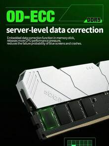 MAXSUN DDR5 Memoria RAM 5600MHz 6000MHz 6400MHZ 16GB 台式机内存 DDR5 RAM Computador 组件台式电脑散热器 - 米色 - 查看 5