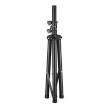 STEREN Pedestal (tripié) de 3 posiciones, para bafles | Pedestal para bocina | Tripié para bocina | Soporte | Audio - Negro - Ver 1