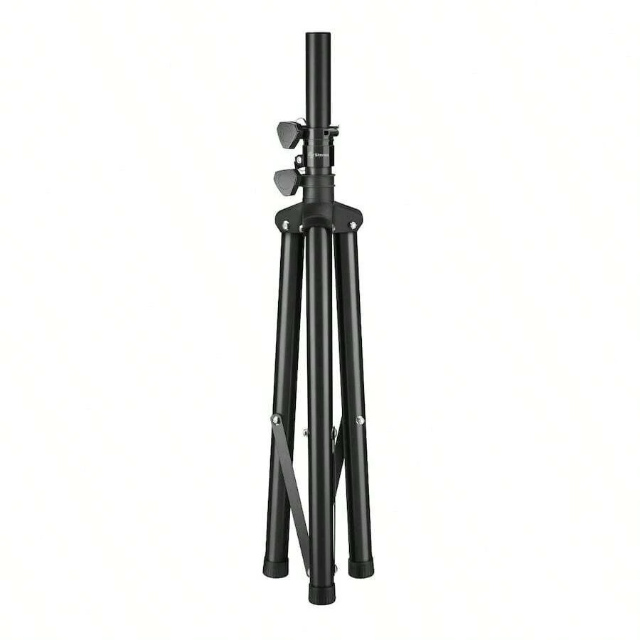 STEREN Pedestal (tripié) de 3 posiciones, para bafles | Pedestal para bocina | Tripié para bocina | Soporte | Audio - Negro - Ver 1