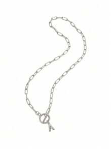 Letter Initial Necklace For Women Capital Cz A-Z Alphabet Gold Color Necklace Thick OT Buckle Choker Hip-Hop Jewelry