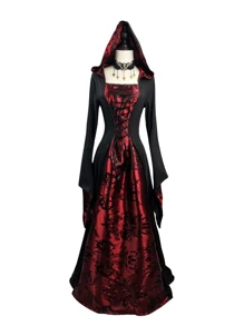Holiday Female Vampire Costume Cosplay Special Vampire Costume Dance Wizard Costume Robe Witch Adult Costume Halloween