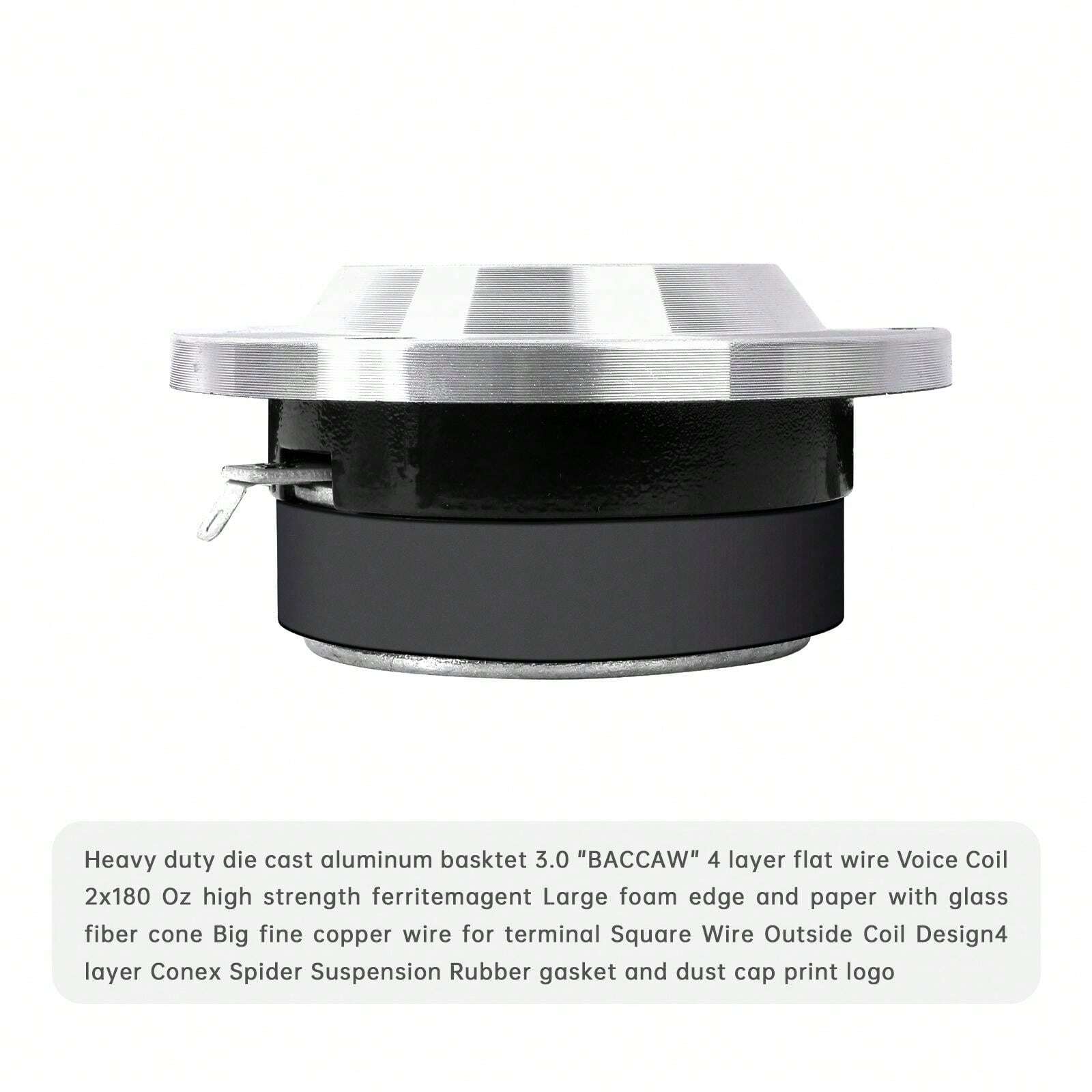 2pcs 4 Inch Titanium Bullet Tweeter For Vehicle Auto Cars Stereo