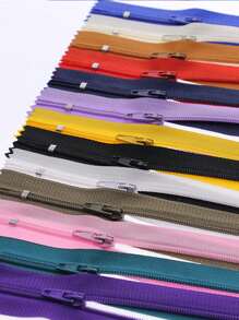 10PCS 9 Inch-20 Inch (23cm-51cm) Invisible Zippers Nylon Coil Zippers Aluminum Wire Closed Tail For Tailors Handcraft Sewing Cloth Accessories
