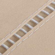 DOUBLE 3-Piece Sheet Set With Stick Stitch Finish 100% Polyester MicroPercal - Rượu sâm banh - Xem 2