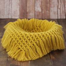 Manta de fotografía para bebés como accesorio de cesta, mantas blandas para fotografía de bebés recién nacidos, relleno para cestas de sesión de fotos, manta de fondo para baby shower, decoraciones y regalos para baby shower y Pascua, para niñas/niños - Multicolor - Ver 19