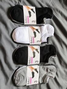 Kit 12 Pairs Of Good Quality Short-Shaft Women's Socks - Nhiều màu - Xem 2