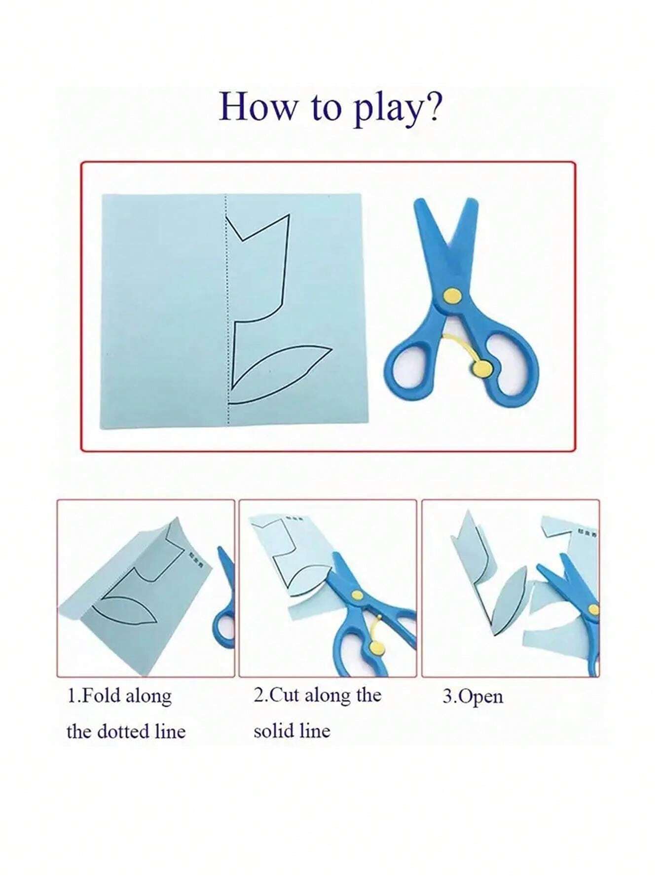 Interesting Papercut Set, Papercraft, Papercut Art, Scissor Skills